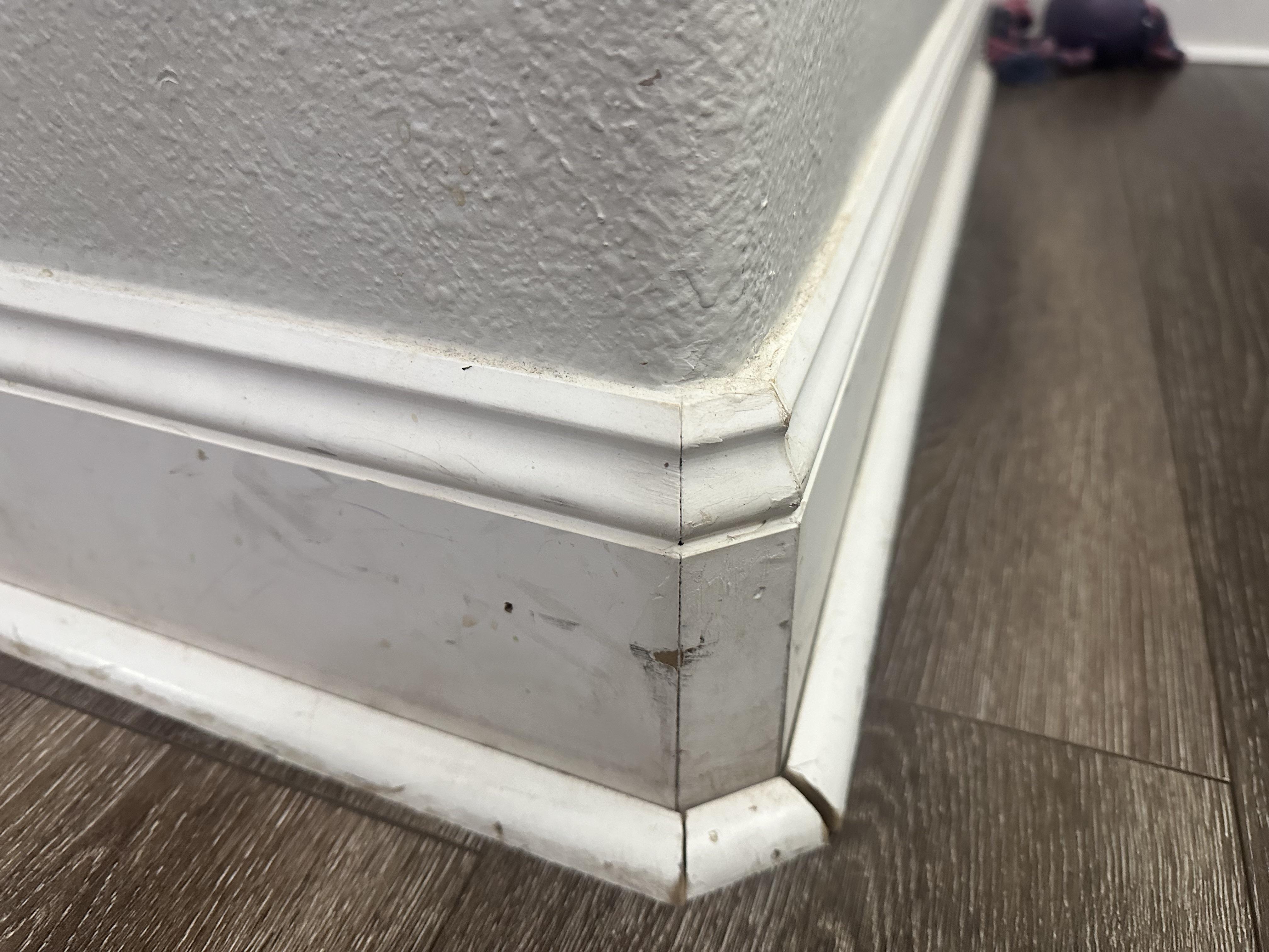 Hardwood flooring and trim carpentry